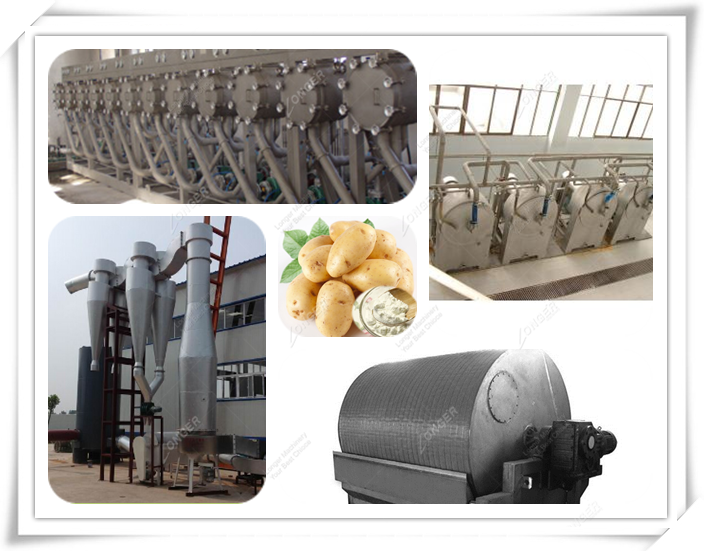 High Efficiency Potato Starch Production Equipment
