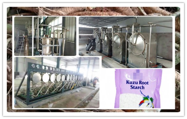 Kudzu Root Starch Production Line 